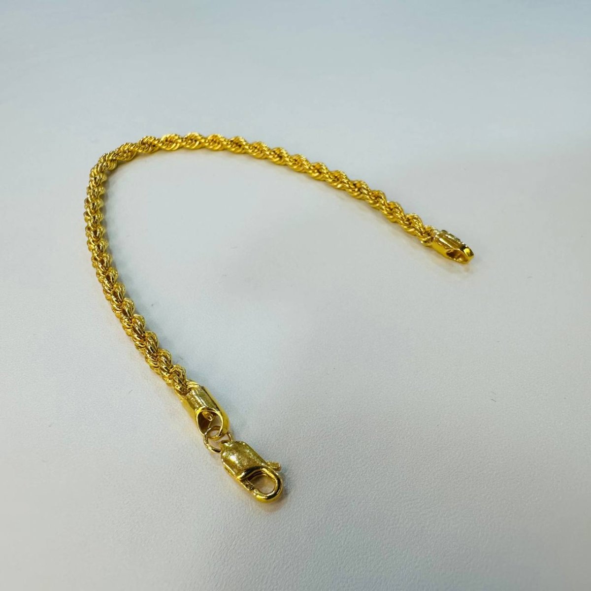 22k / 916 Gold Hollow Rope Bracelet by Best Gold Shop - Best Gold Shop 22k gold 22k gold bracelet 916 gold Bracelets
