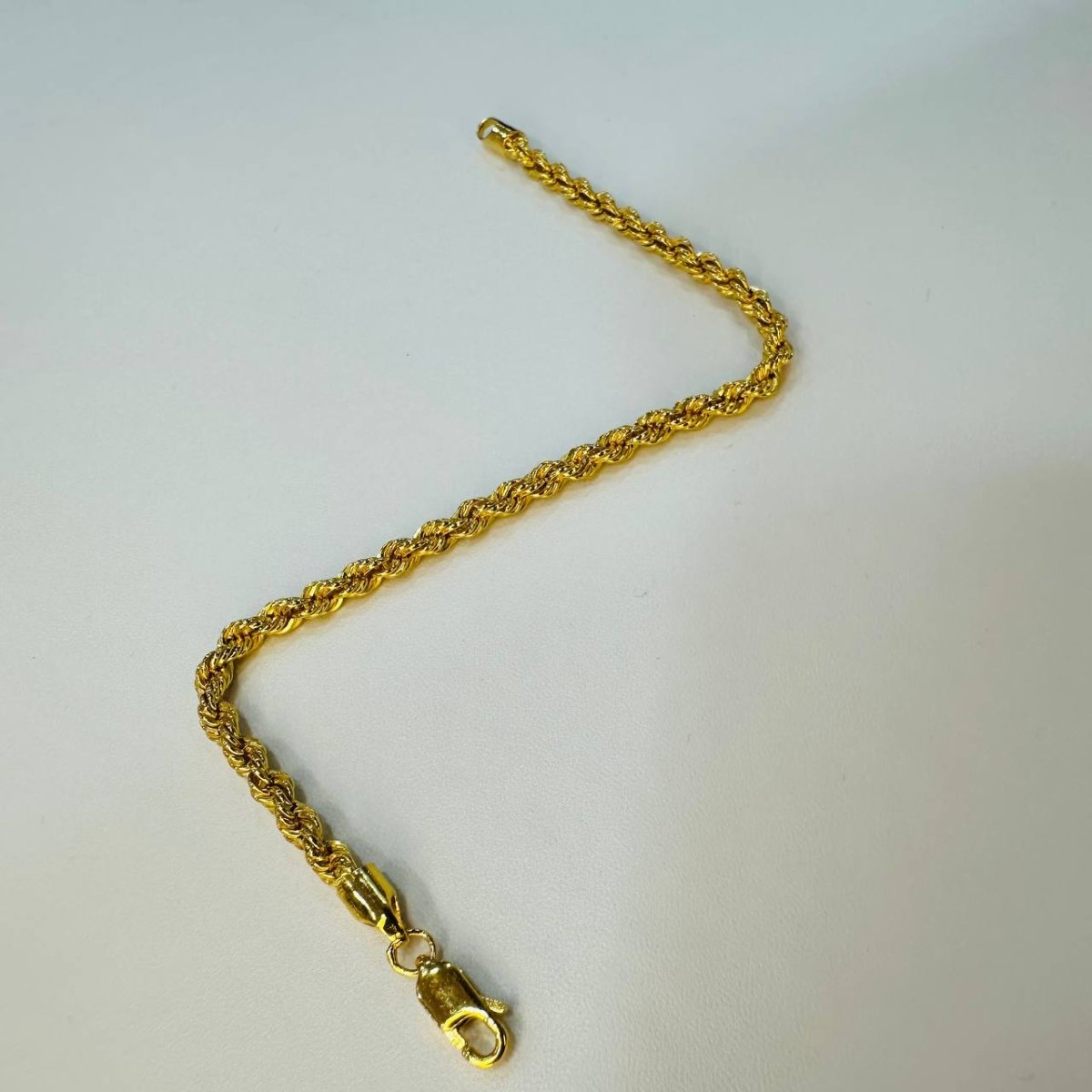 22k / 916 Gold Hollow Rope Bracelet by Best Gold Shop - Best Gold Shop 22k gold 22k gold bracelet 916 gold Bracelets