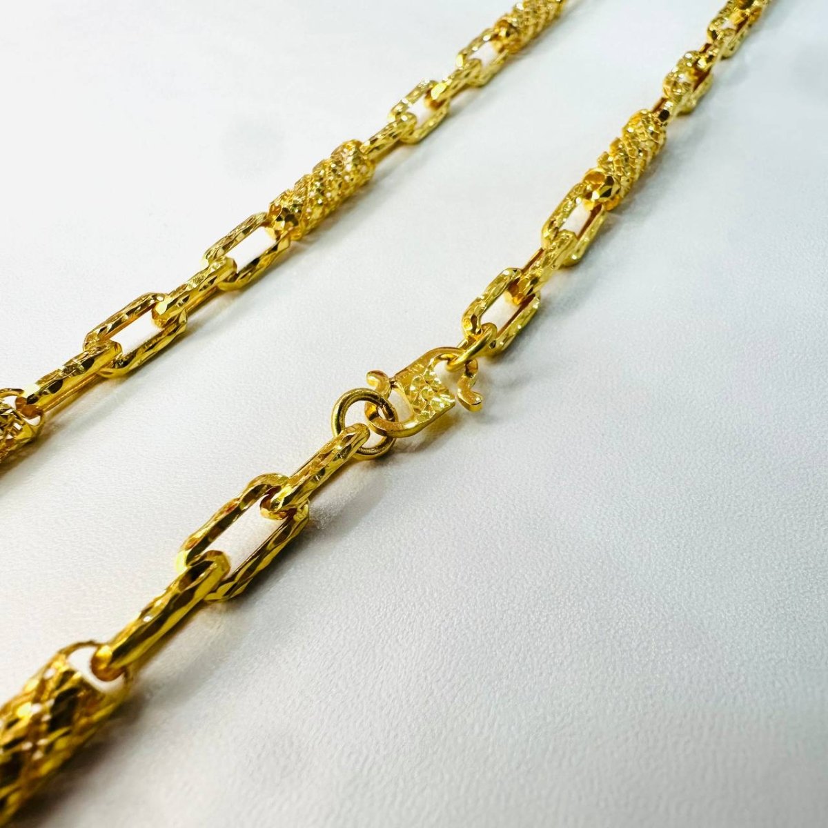 22k / 916 Gold Hollow Tube Chain latest design - Best Gold Shop 22k gold 22k gold chain 22k gold necklace Necklaces
