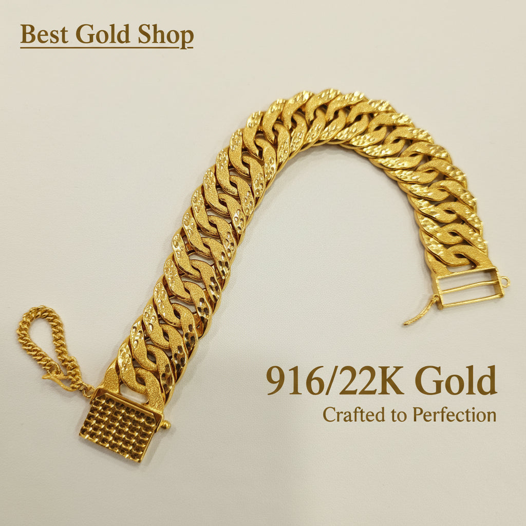 22k / 916 Gold Lipan Bracelet by Best Gold ShopBraceletsBest Gold Shop