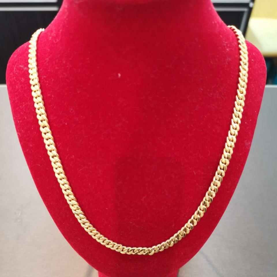 22k / 916 Gold Milo / Cowboy Necklace by Best Gold Shop - 22k gold 22k gold chain 22k gold necklace Necklaces