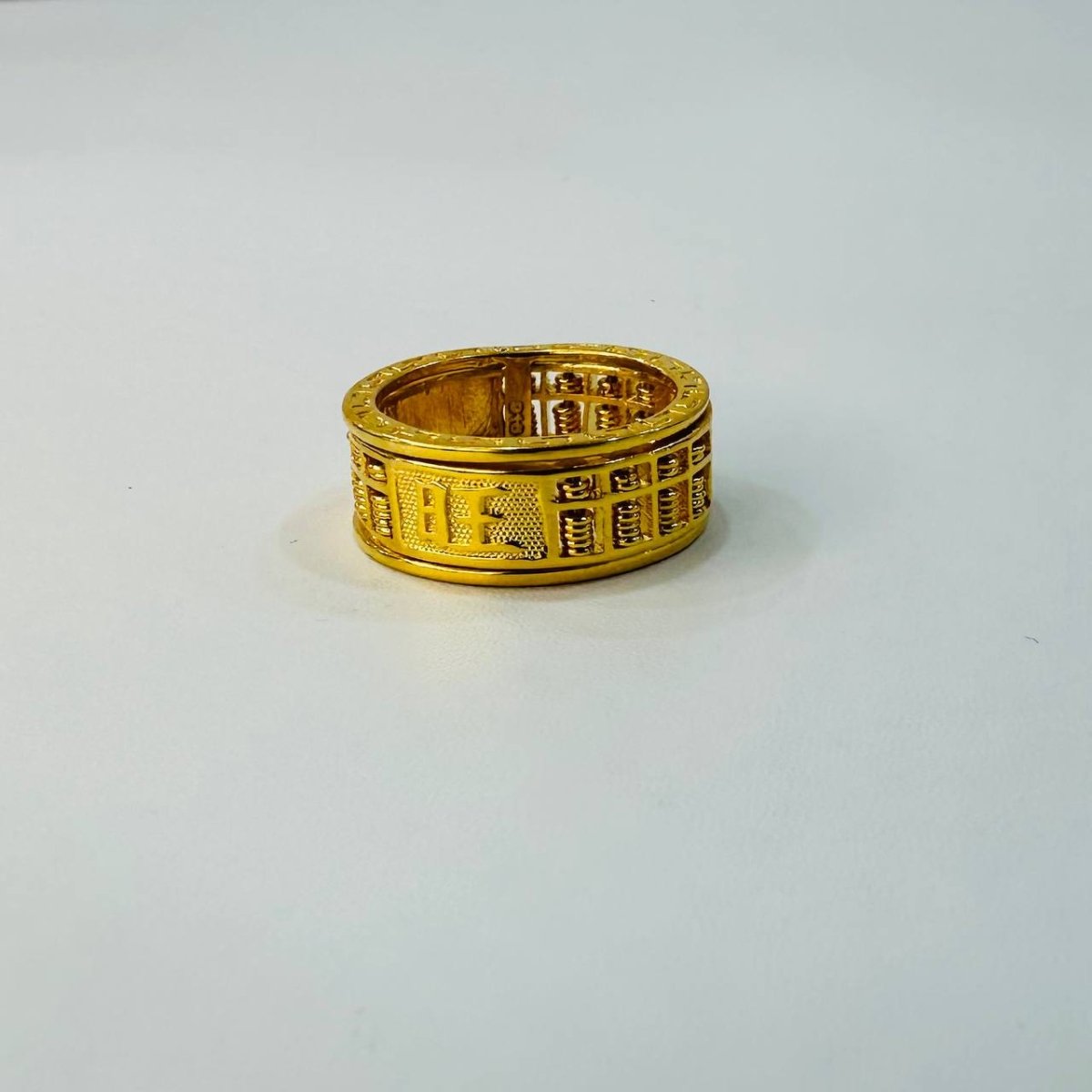 22k / 916 Gold Movable Full Abacus Ring Heng Ong Huat V2 by Best Gold Shop - Best Gold Shop 22k gold 22k gold ring 916 gold Rings