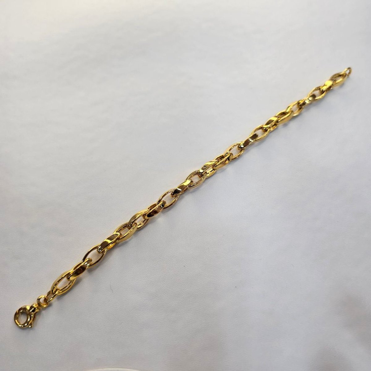 22k / 916 Gold Oval Anchor Bracelet by Best Gold Shop - Best Gold Shop 22k gold 22k gold bracelet 916 gold Bracelets