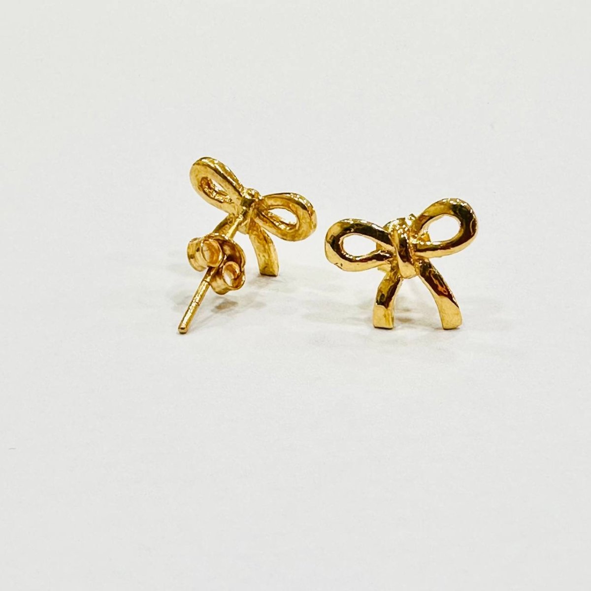22k / 916 Gold Ribbon Earring by Best Gold Shop - 22k gold 22k gold earring 916 gold Earrings