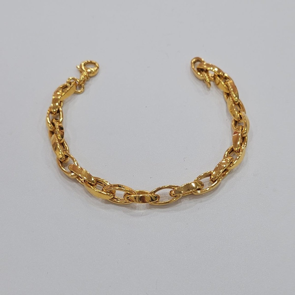 22k / 916 Gold Shiny Siput Bracelet Simple Vintage - Best Gold Shop 22k gold 22k gold bracelet 916 gold Bracelets