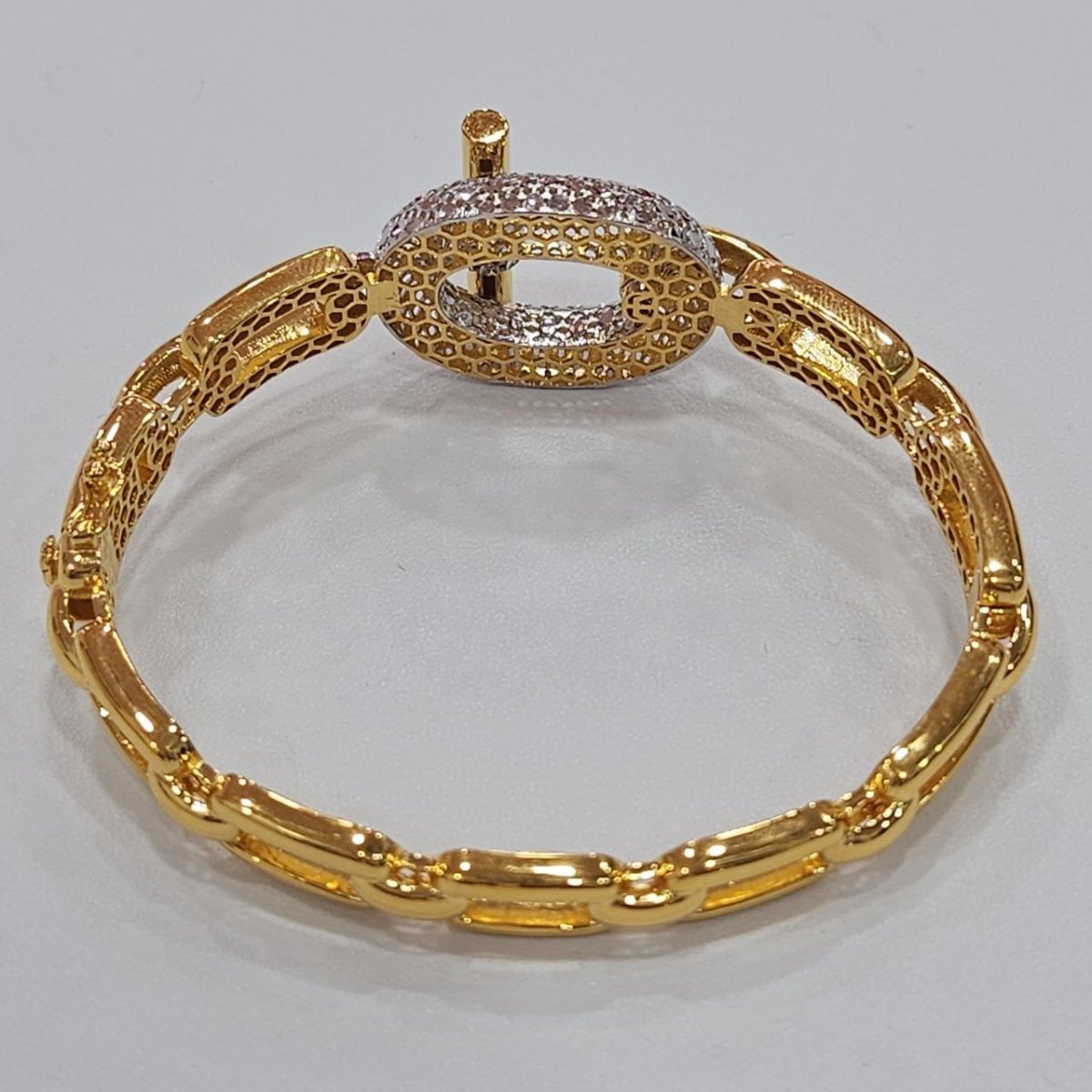 22k / 916 Gold Simple and Elegant Design Bangle - Best Gold Shop 22k gold 22k gold bracelet 916 gold Bracelets