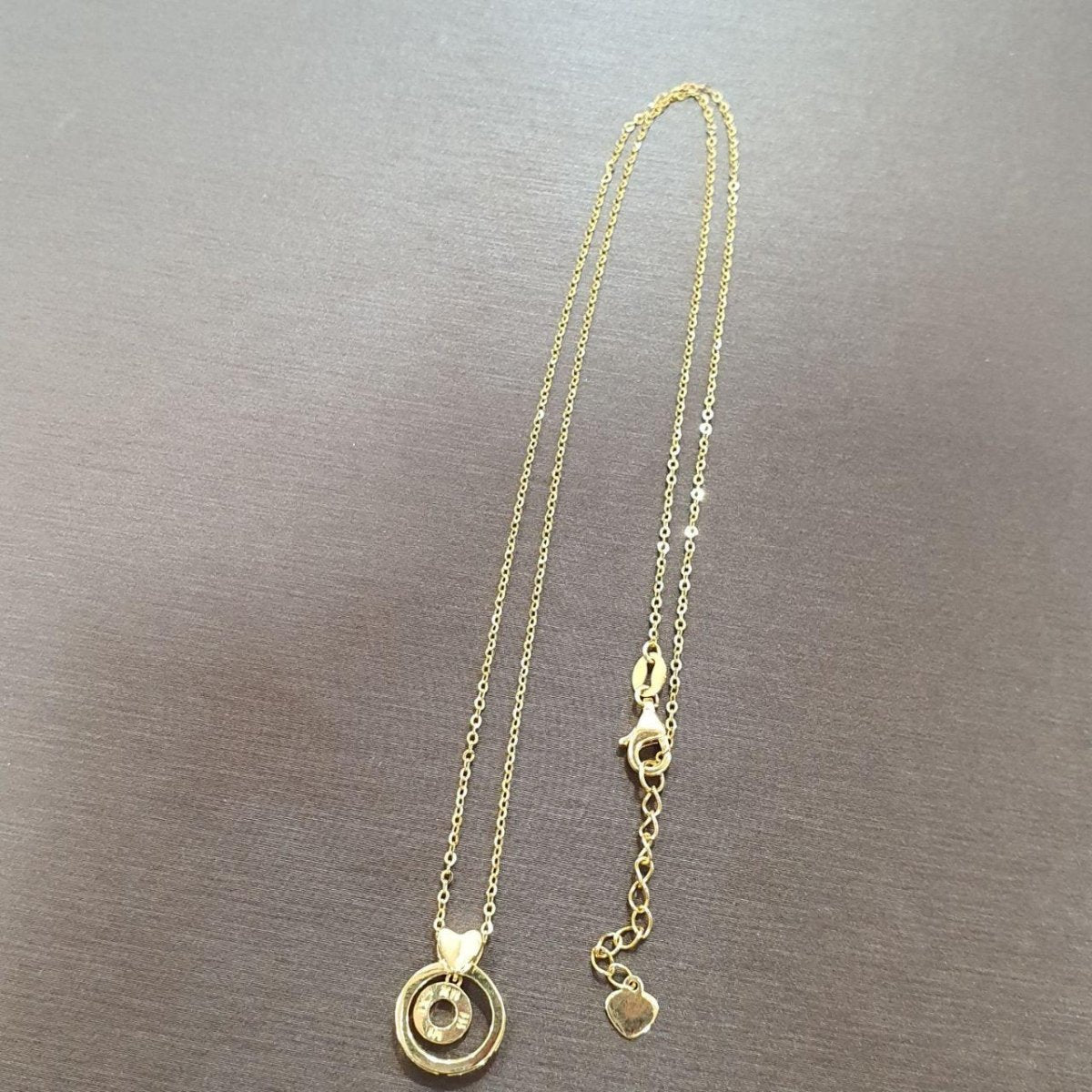 22k / 916 Gold Small Round Necklace Movable by Best Gold Shop916 goldBest Gold Shop