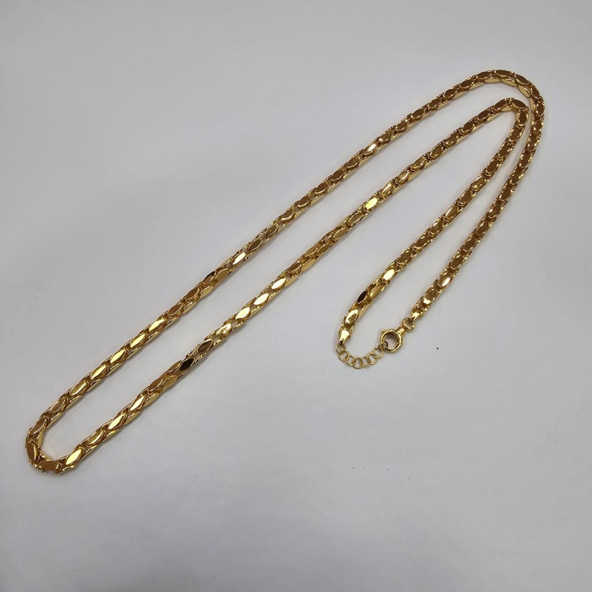 22k / 916 Gold Snake Scale Necklace by Best Gold Shop - Best Gold Shop 22k gold 22k gold chain 22k gold necklace Necklaces