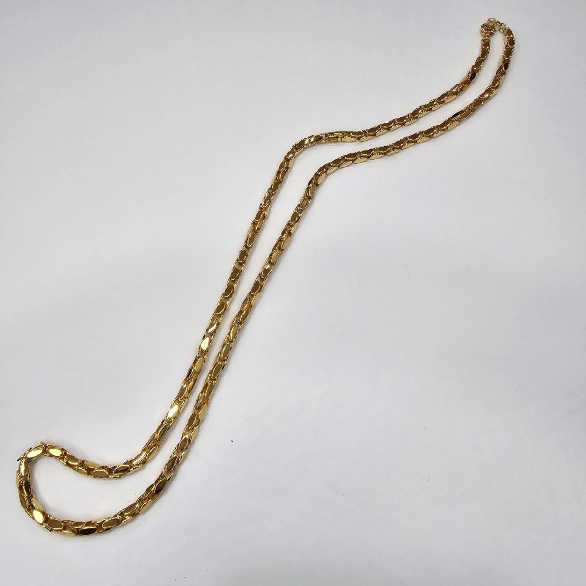 22k / 916 Gold Snake Scale Necklace by Best Gold Shop - Best Gold Shop 22k gold 22k gold chain 22k gold necklace Necklaces