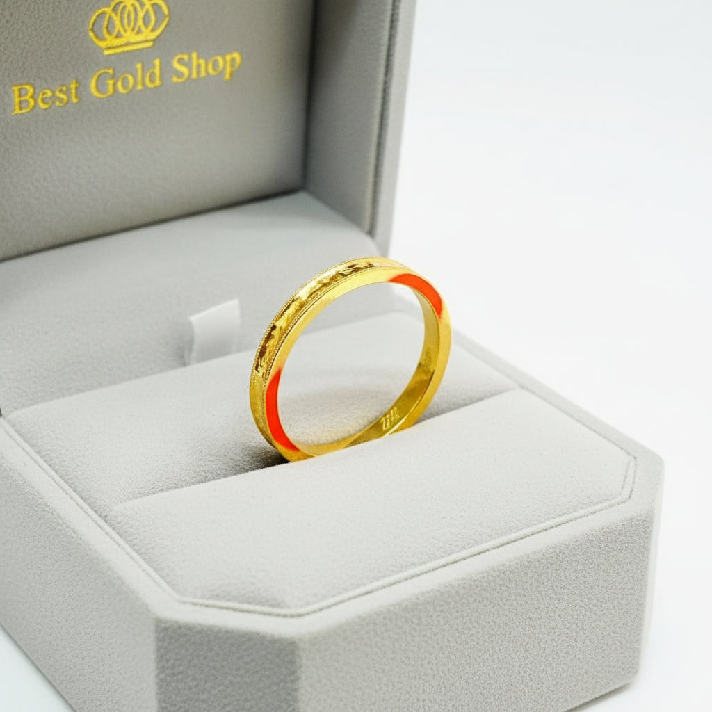 22k / 916 Gold Solid Crush Pinky RingRingsBest Gold Shop