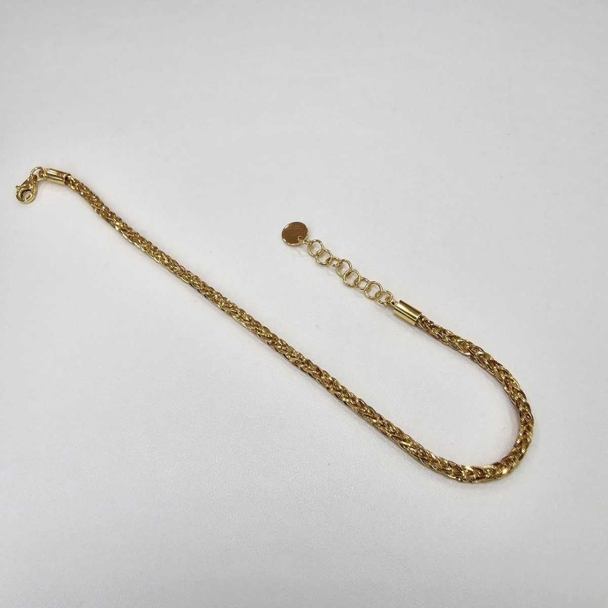 22K / 916 Gold Solid Spike Bracelet With Extension and Diamond Cutting - Best Gold Shop 22k gold 22k gold bracelet 916 gold Bracelets