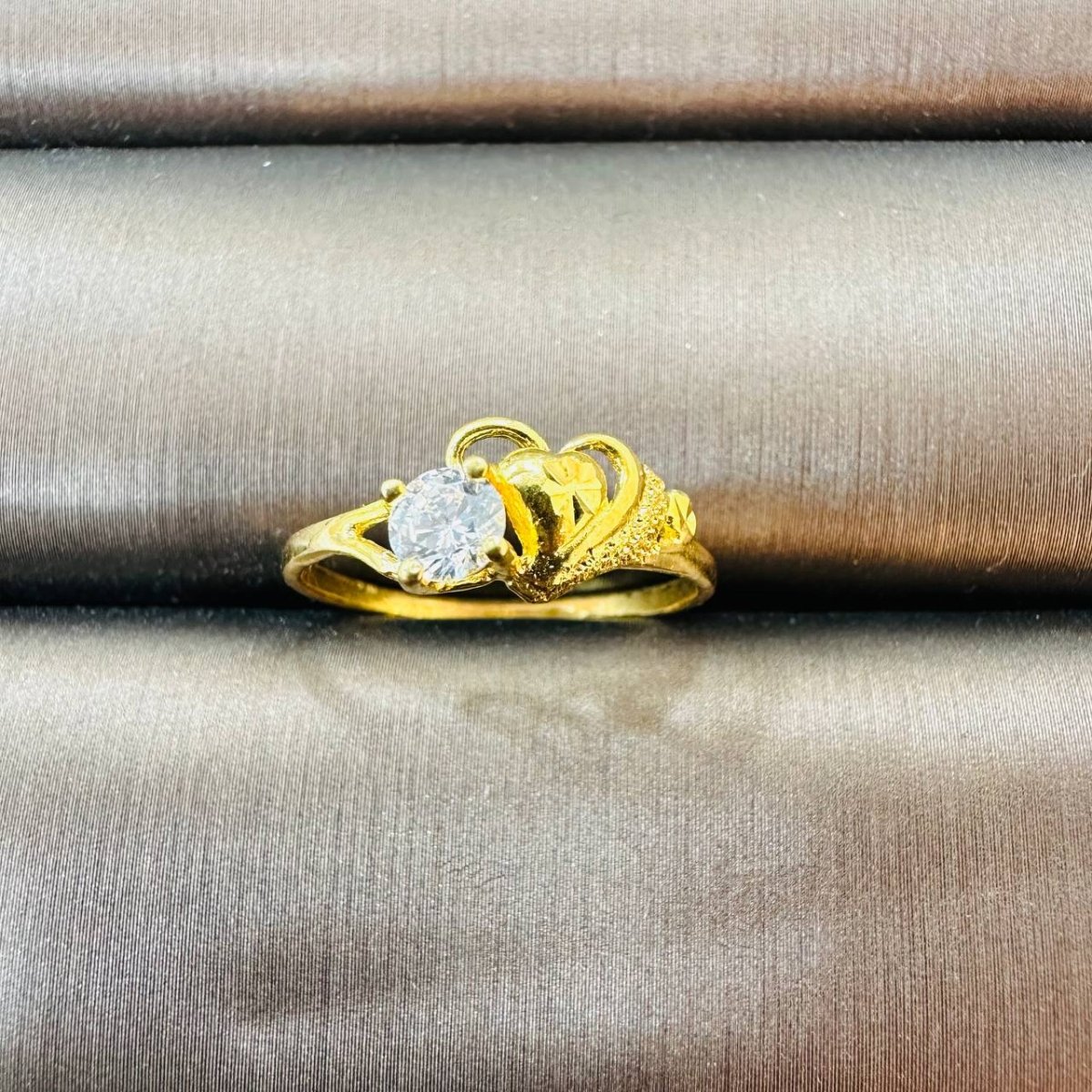 22k / 916 gold solitaire ring V4 by Best Gold ShopRingsBest Gold Shop