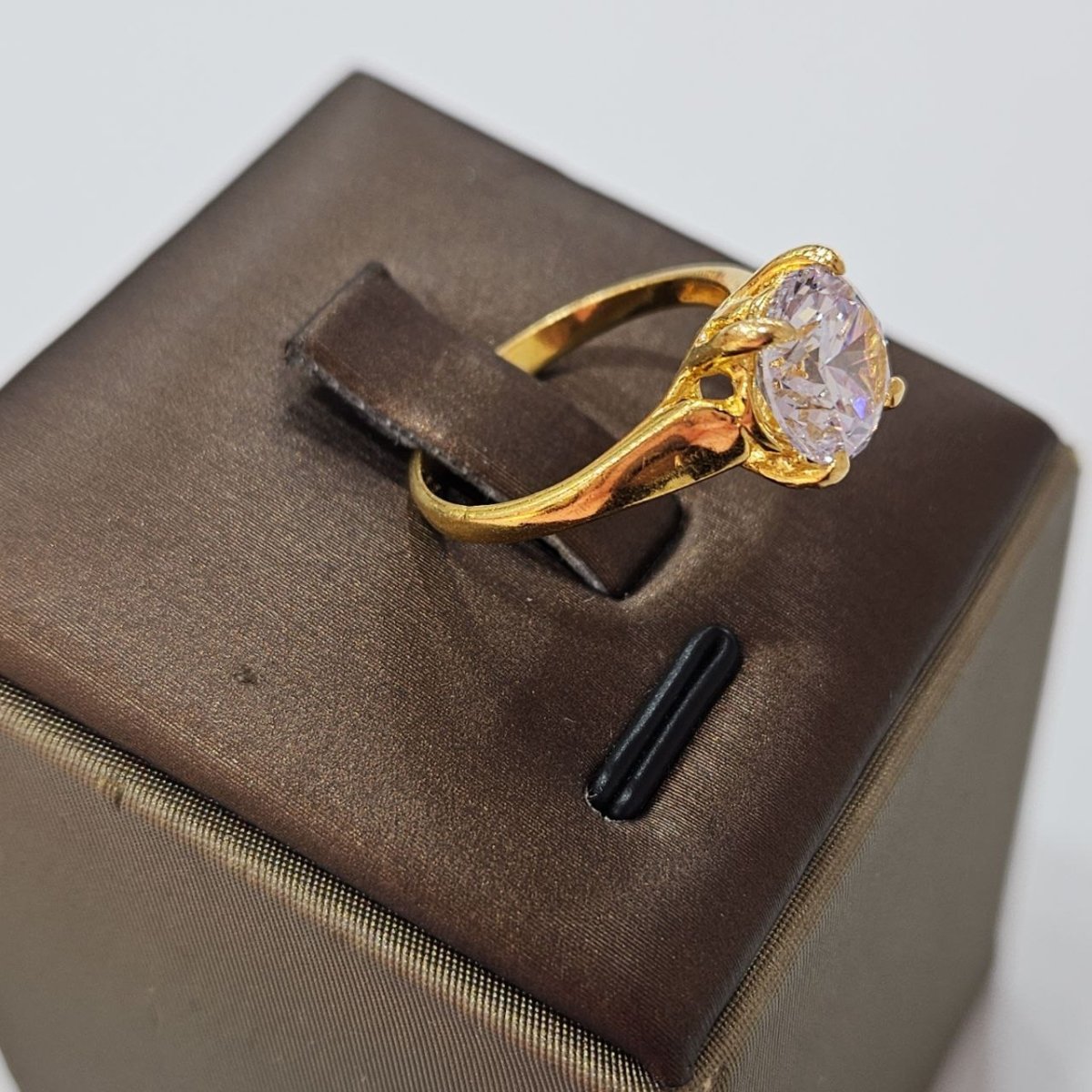 22k / 916 Gold Solitaire Rings Lab Grown Bold Design - Best Gold Shop 22k gold 22k gold ring 916 gold Rings