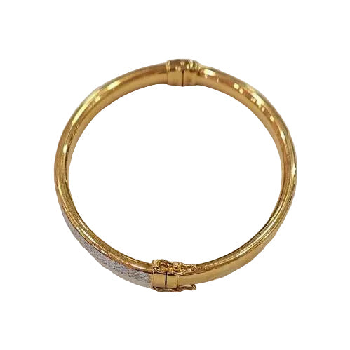 22k / 916 Gold Sui Sui Bing Bangle 2 Colour by Best Gold ShopBraceletsBest Gold Shop
