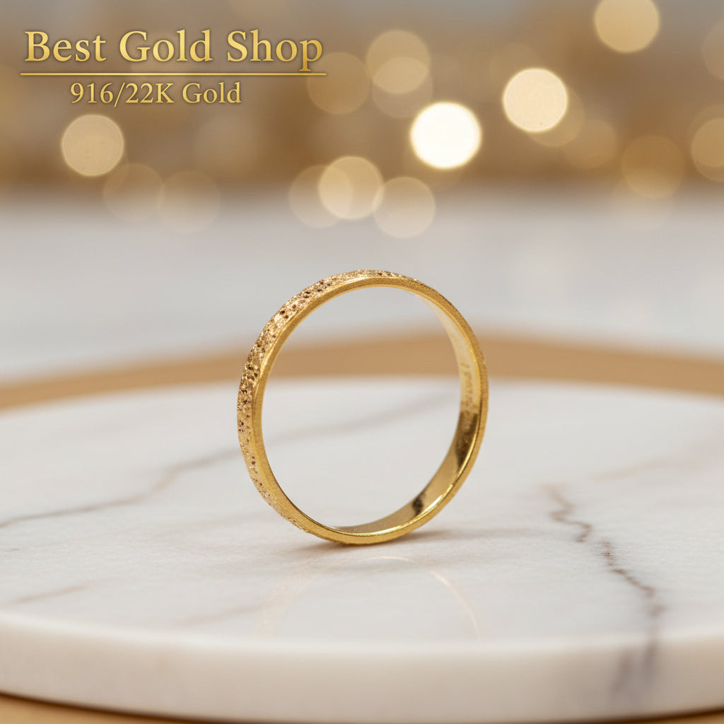 22k / 916 Gold Sui Sui Bing Ring by Best Gold ShopRingsBest Gold Shop
