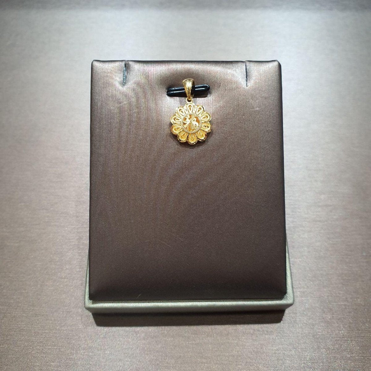 22k / 916 Gold Sunflower Pendant by Best Gold Shop - 22k gold 22k gold pendant 916 gold Charms & Pendants