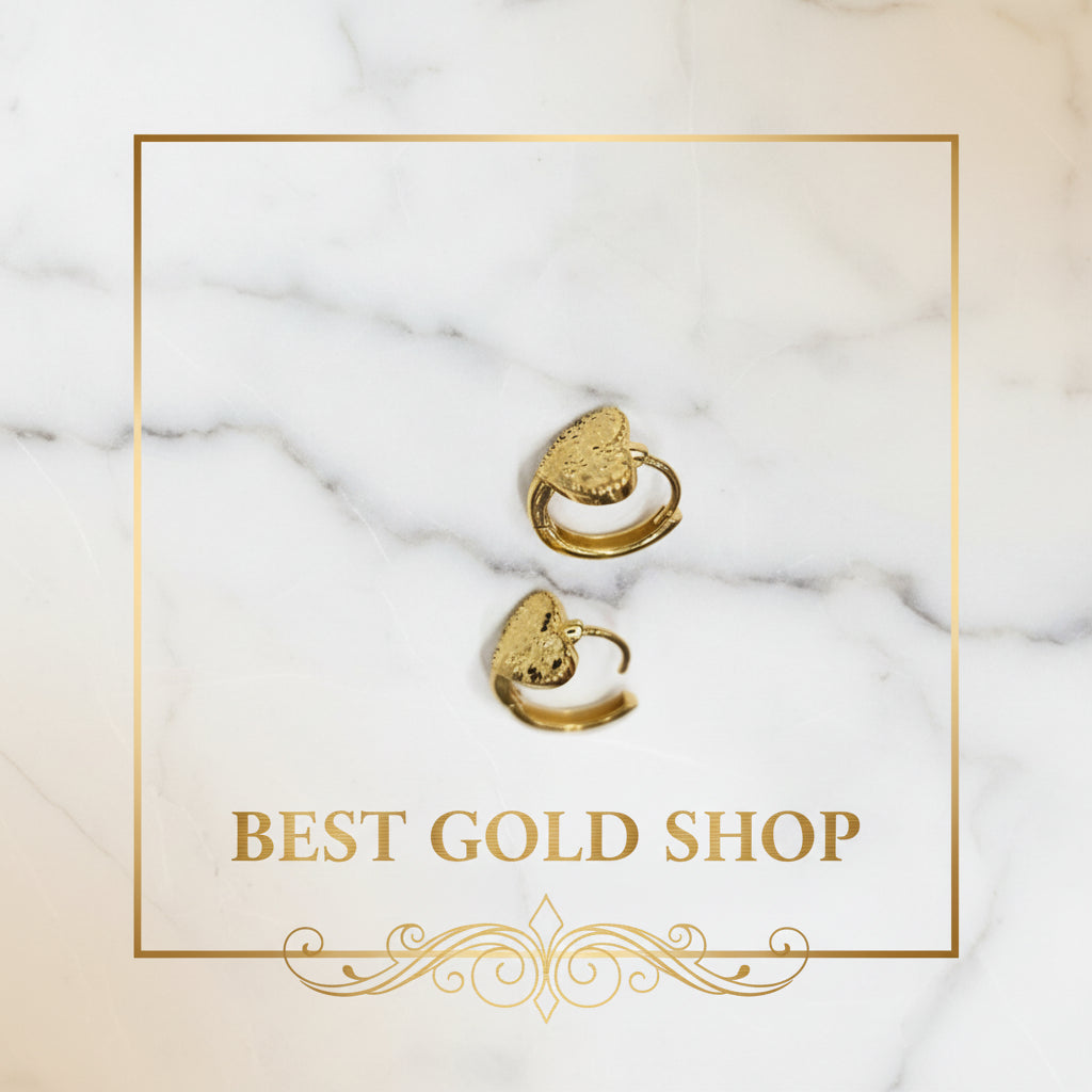 22K / 916 Small Loop Design Earring Cute and ElegantEarringsBest Gold Shop