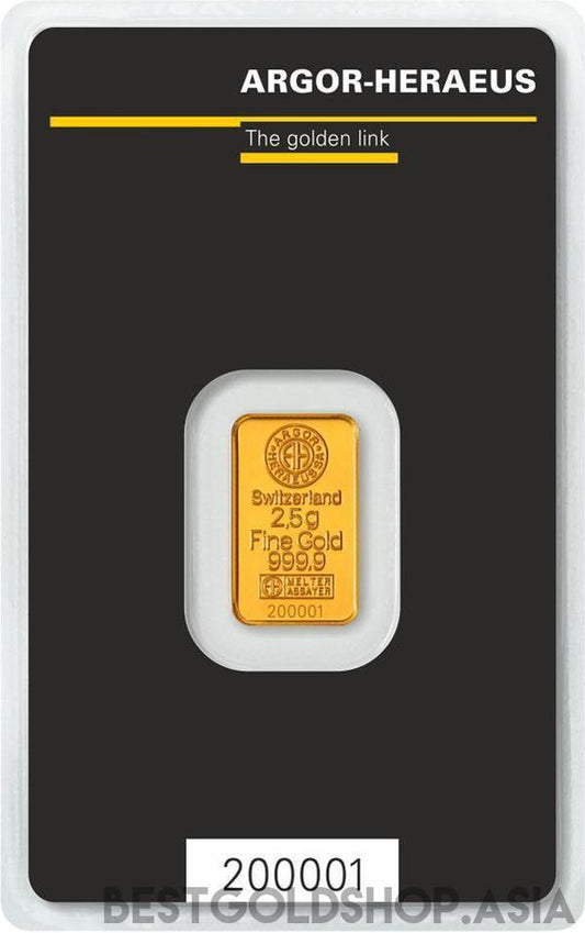 24k / 999 2.5 Grams Gold Bar by Best Gold ShopbullionBest Gold Shop