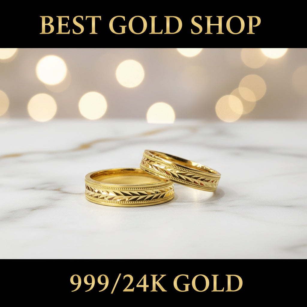 24k / 999 Gold Couple Ring V11 by Best Gold ShopRingsBest Gold Shop