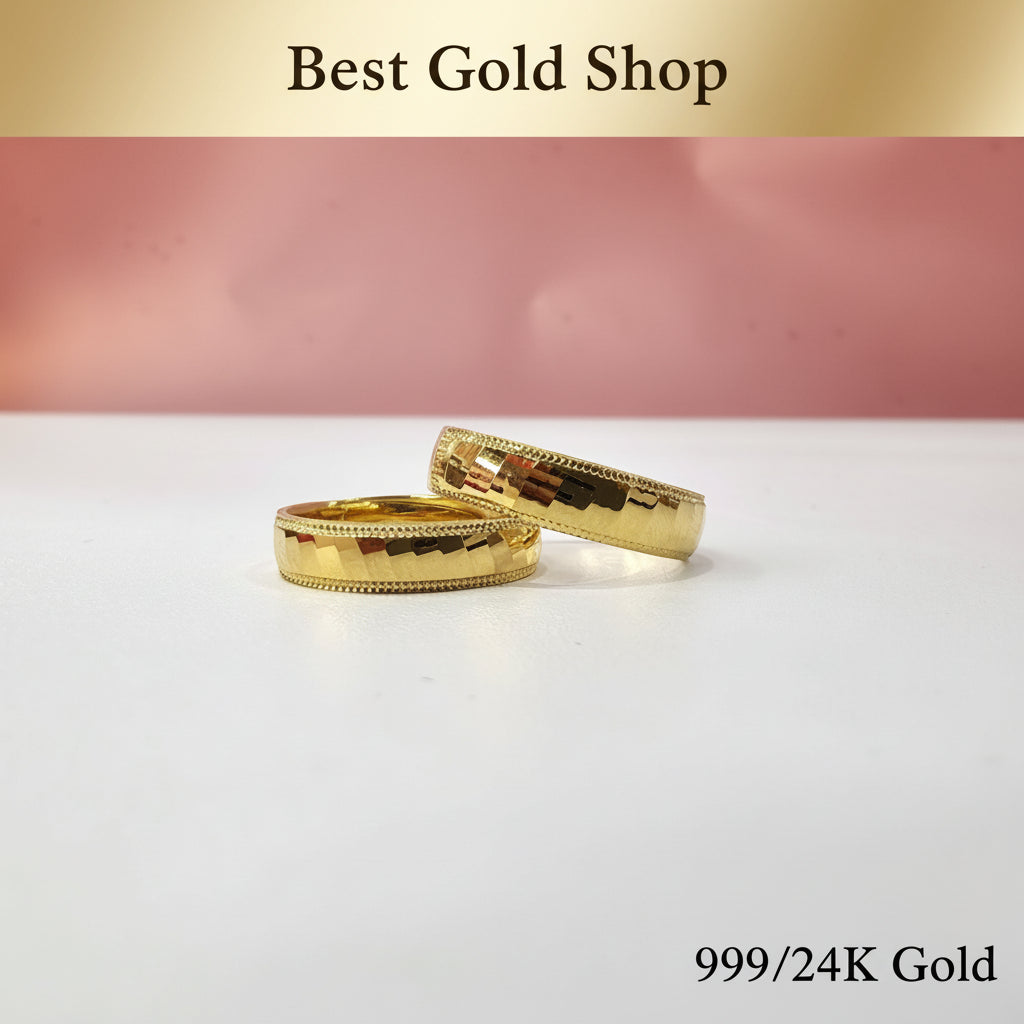 24k / 999 Gold Couple Ring V15 by Best Gold ShopRingsBest Gold Shop