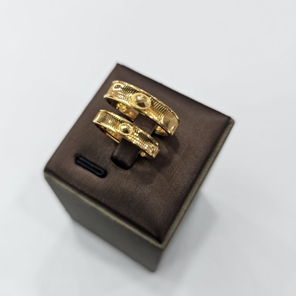 24k / 999 Gold Couple Ring V16 by Best Gold Shop - Best Gold Shop 24k gold 24k Gold Ring 999 gold Rings