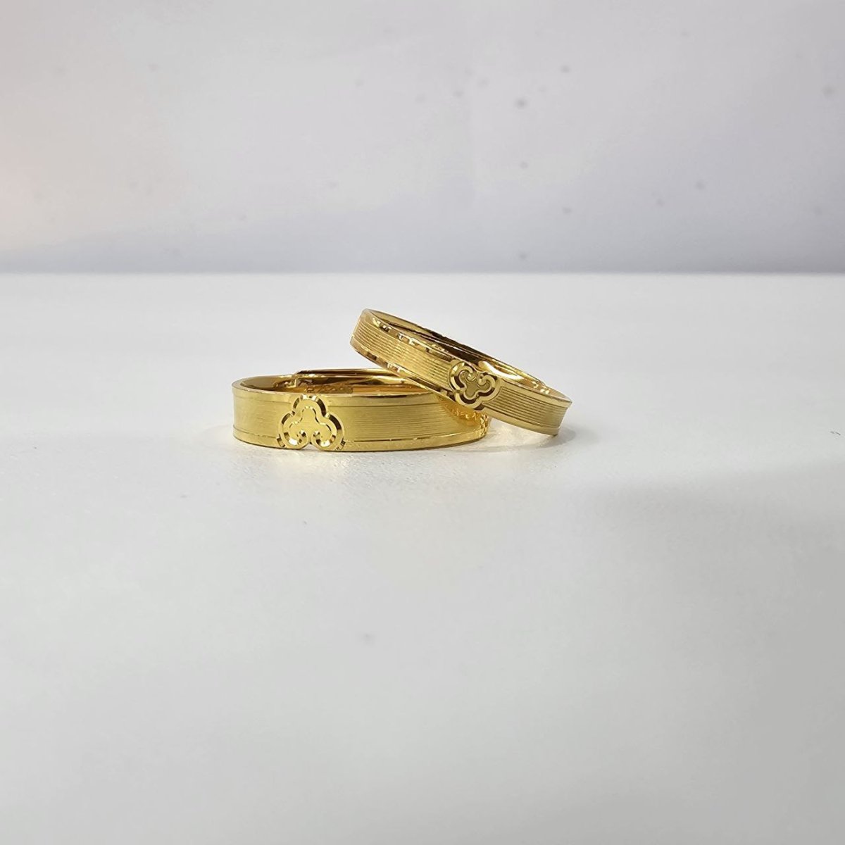24k / 999 Gold Couple Ring V19 by Best Gold Shop - Best Gold Shop 24k gold 24k Gold Ring 999 gold Rings