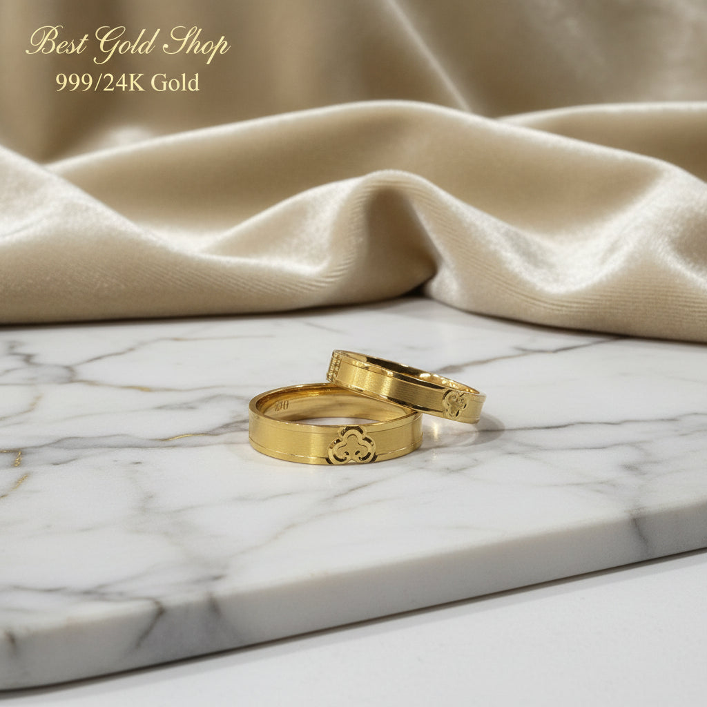 24k / 999 Gold Couple Ring V19 by Best Gold ShopRingsBest Gold Shop