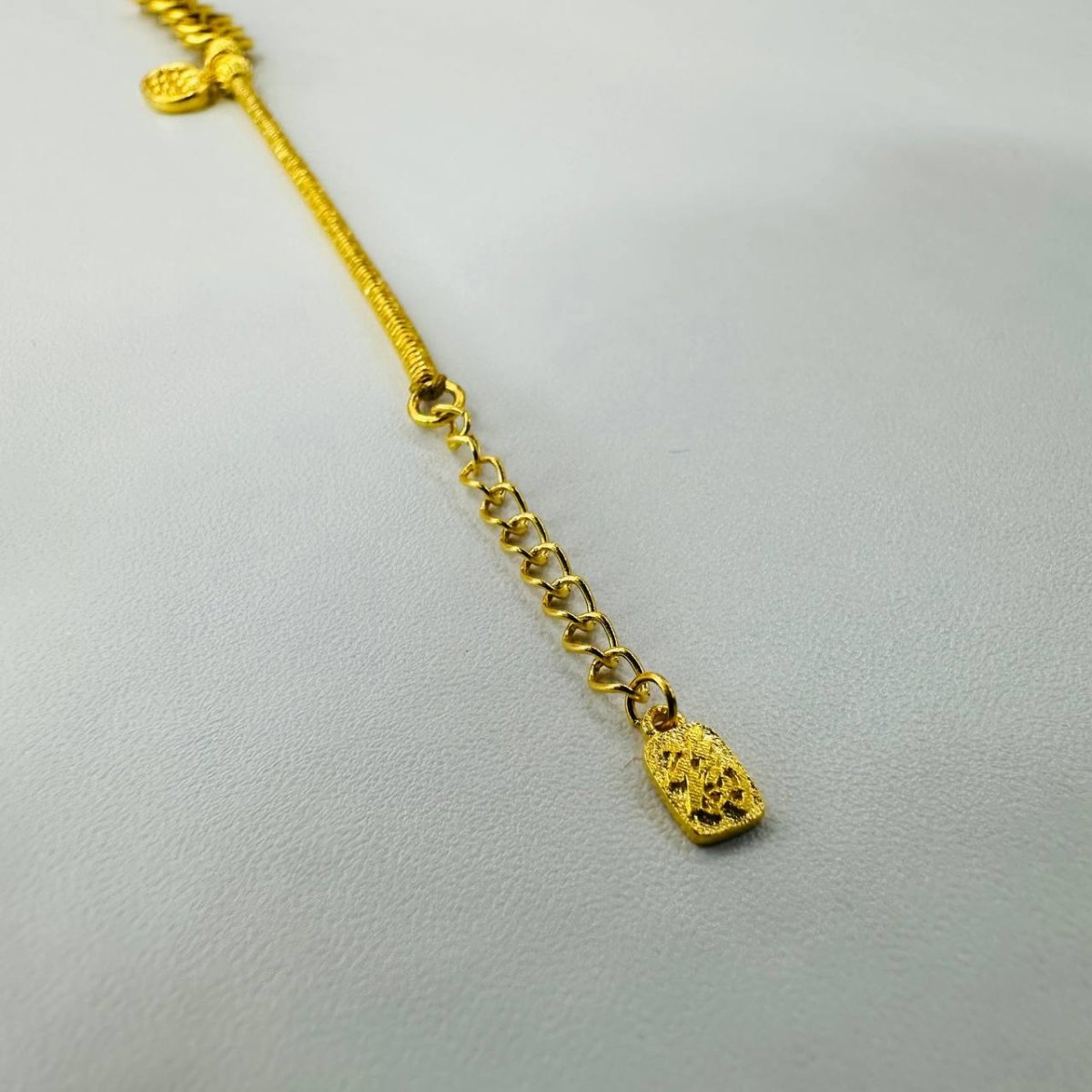 24k / 999 Gold Five Coins and abacus Bracelet by Best Gold Shop - Best Gold Shop 24k gold 24k gold bracelet 999 gold Bracelets