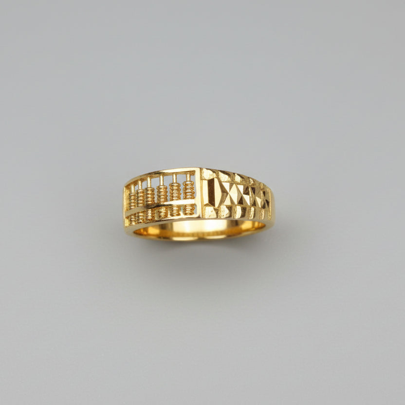 916 / 22K Gold Half Abacus ring by Best Gold ShopRingsBest Gold Shop