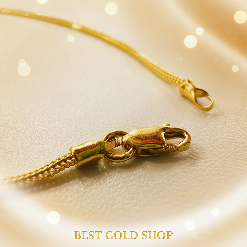 916 (22K) solid gold dragon-link bracelet by Best Gold Shop