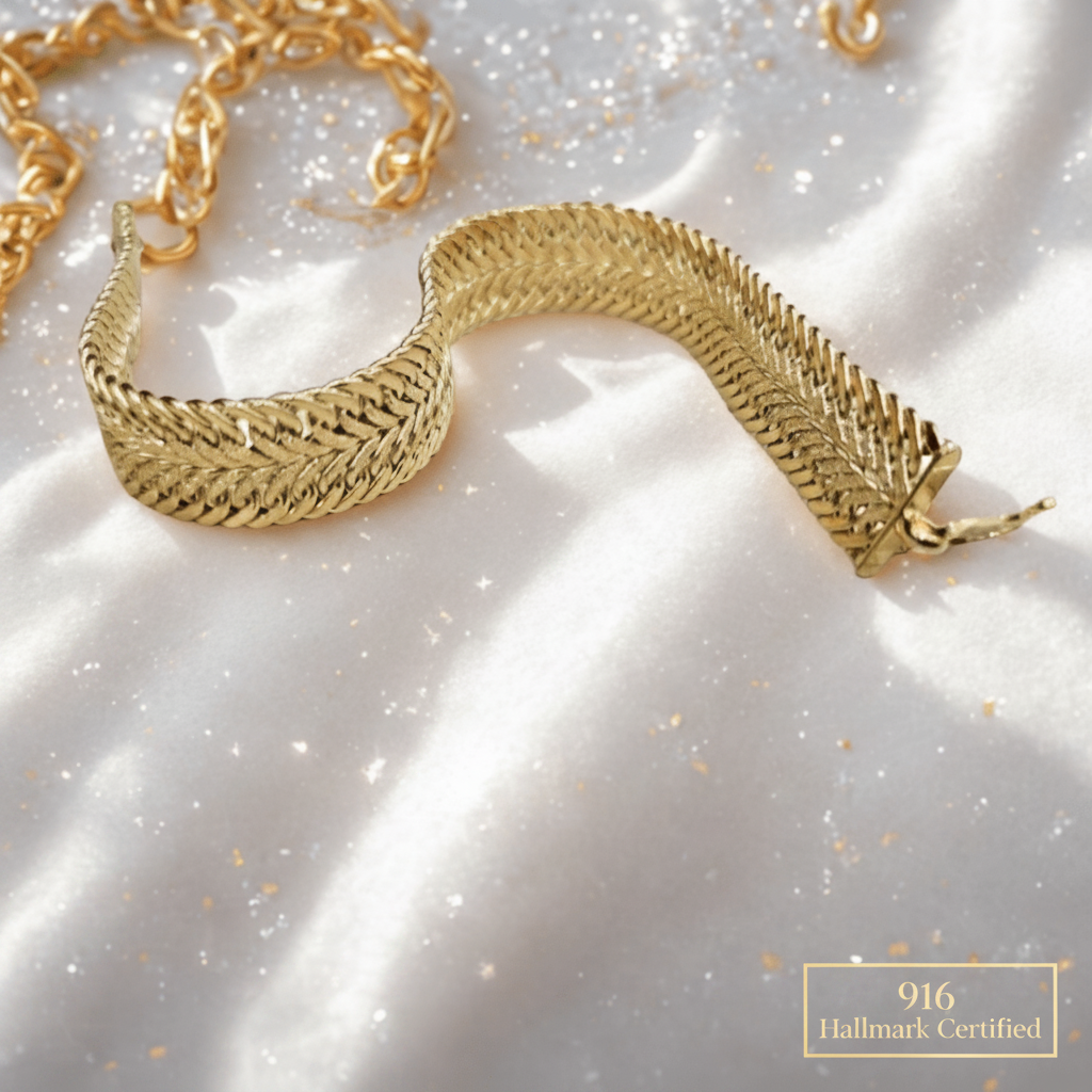 916 Gold Bracelet Duo Lipan DesignBraceletsBest Gold Shop
