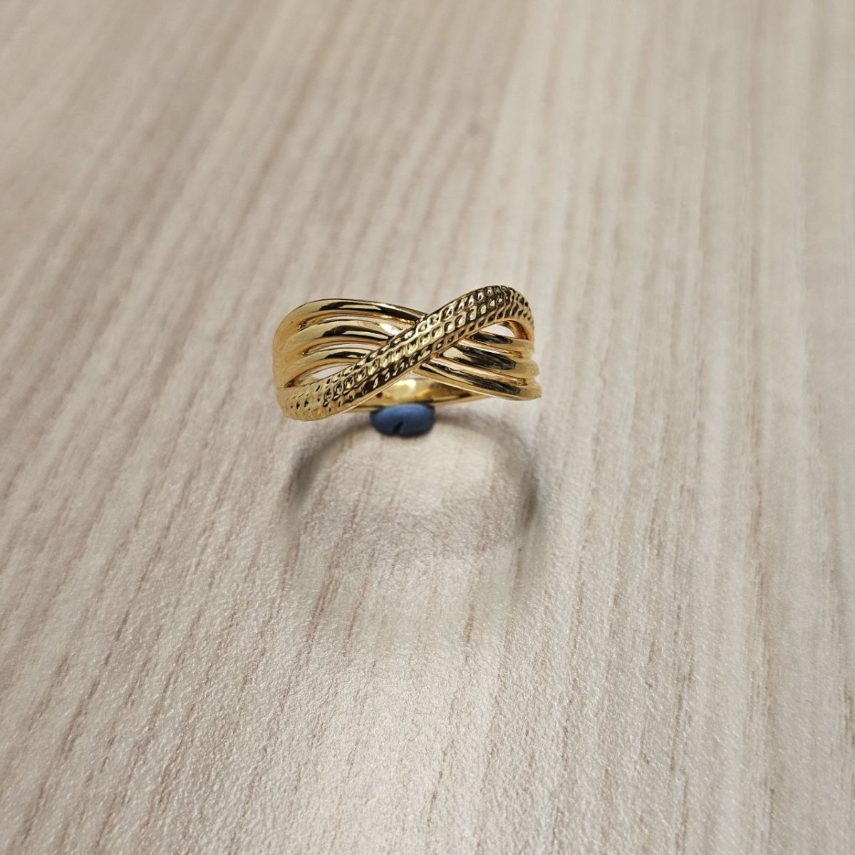 916 Gold Crisscross V5 Ring | New Lightweight DesignRingsBest Gold Shop