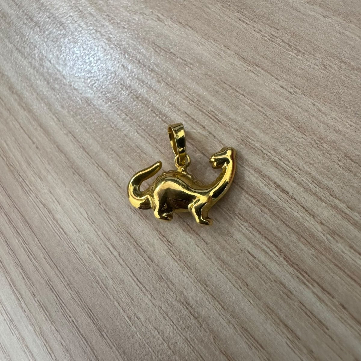 916 Gold Dinosaur Pendant | Fun Adorable Gold CharmCharms & PendantsBest Gold Shop