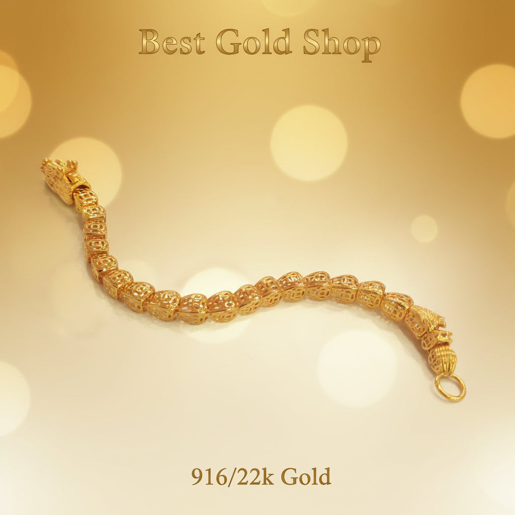 916 Gold Dragoon Bracelet – Huat for the Whole YearBraceletsBest Gold Shop