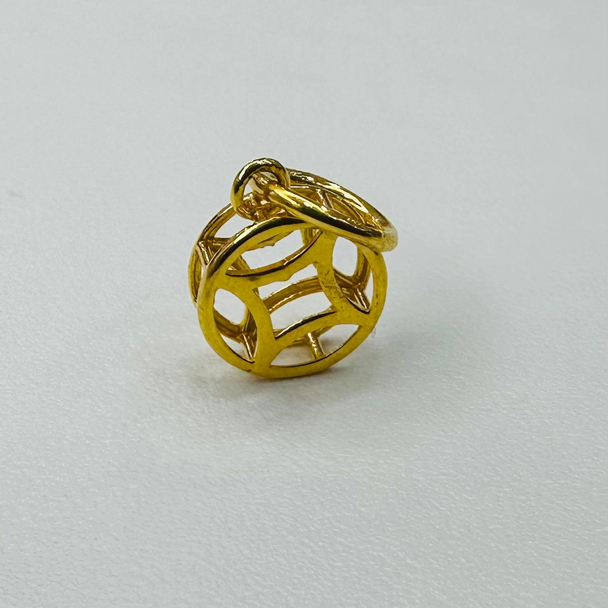 22k / 916 Gold Ancient Coin Pendant