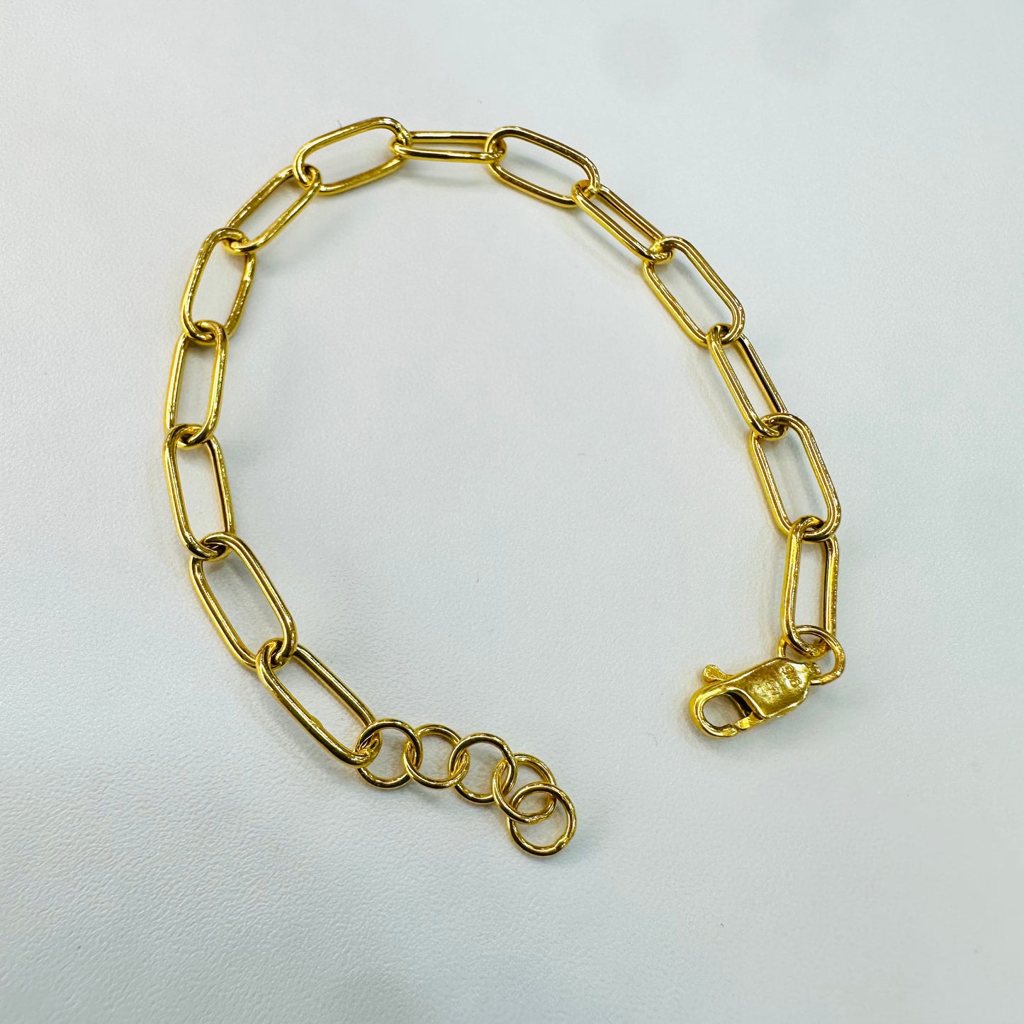 22k / 916 Gold Hollow Link Bracelet Simple Shiny