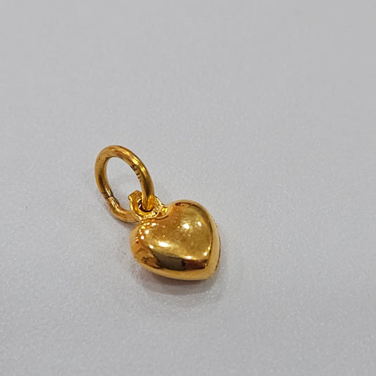 22k / 916 Gold Heart Necklace By Best Gold Shop