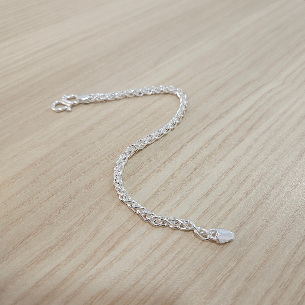 990 Silver Spike Bracelet | Classic Design