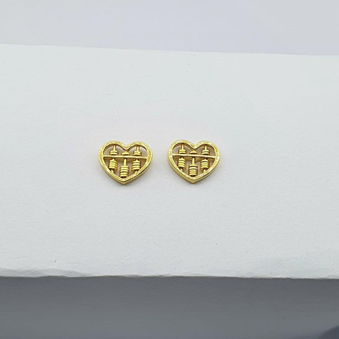 https://bestgoldshop.asia/products/22k-916-gold-abacus-heart-earring<br />
<br />
22k / 916...