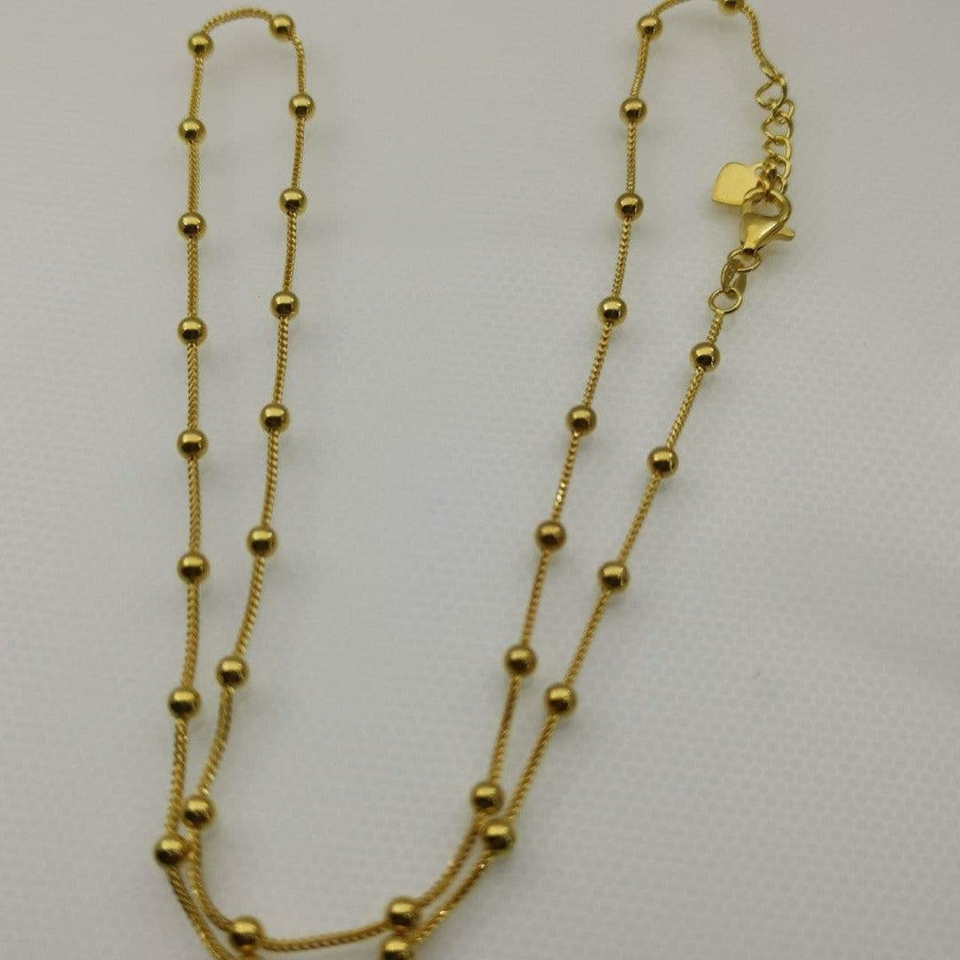 https://bestgoldshop.asia/products/22k-916-gold-ball-necklace-v6<br />
<br />
 22k /...