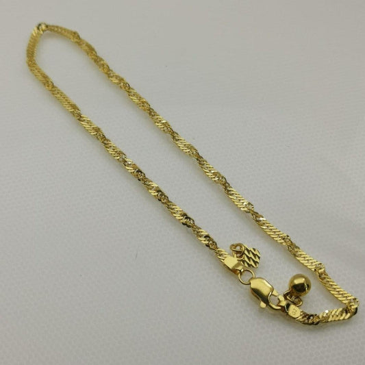 https://bestgoldshop.asia/products/22k-916-gold-disco-anklet<br />
<br />
22k / 916...