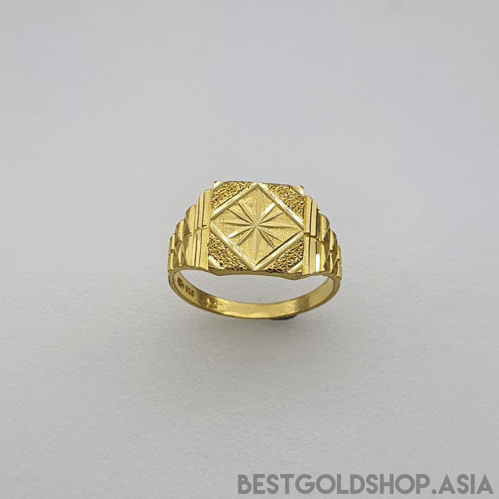 22k / 916 Gold Gents Ring V9 by Best Gold Shop-916 gold-Best Gold Shop