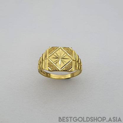 22k / 916 Gold Gents Ring V9 by Best Gold Shop-916 gold-Best Gold Shop