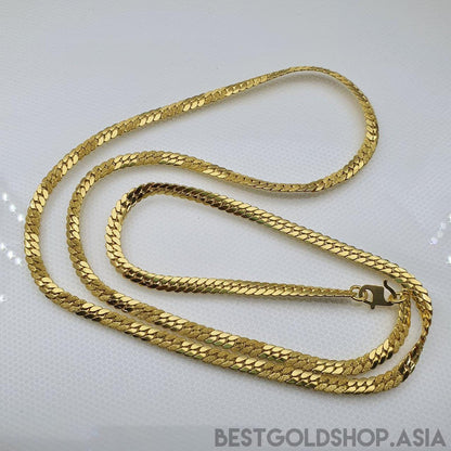 22k / 916 Gold Hollow Cowboy Necklace-Best Gold Shop