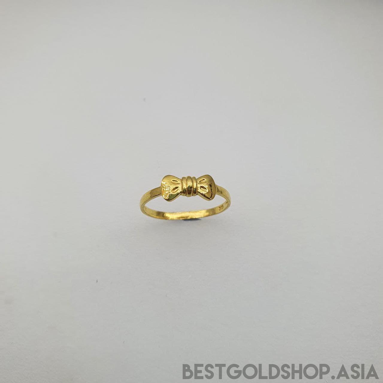 22k / 916 Gold Ribbon Ring V2 - Best Gold Shop 22k gold 22k gold ring 916 gold 916 gold