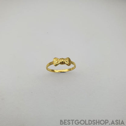 22k / 916 Gold Ribbon Ring V2 - Best Gold Shop 22k gold 22k gold ring 916 gold 916 gold