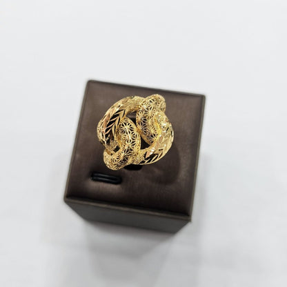 22k / 916 Celestial Bloom Gold Ring by Best Gold Shop - Best Gold Shop 22k gold 22k gold ring 916 gold Rings