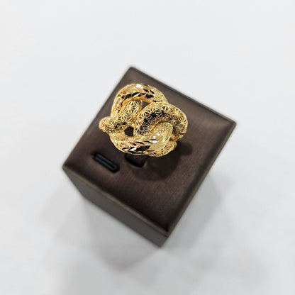 22k / 916 Celestial Bloom Gold Ring by Best Gold Shop - Best Gold Shop 22k gold 22k gold ring 916 gold Rings
