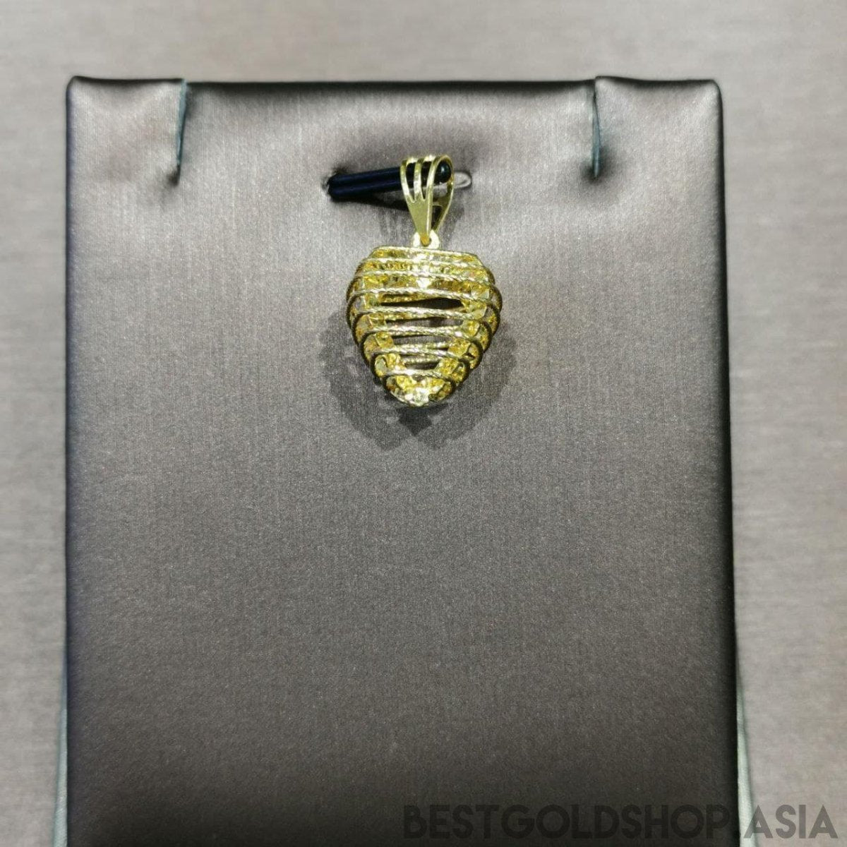 22k / 916 Gold 3D Wire Heart Pendant - Best Gold Shop 22k gold 22k gold pendant 916 gold 916 gold