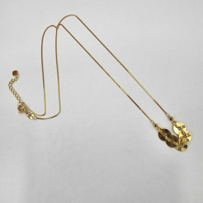 22k / 916 Gold 5 Coin or 五帝钱 Necklace Good Luck - Best Gold Shop 22k gold 22k gold necklace 916 gold Necklaces